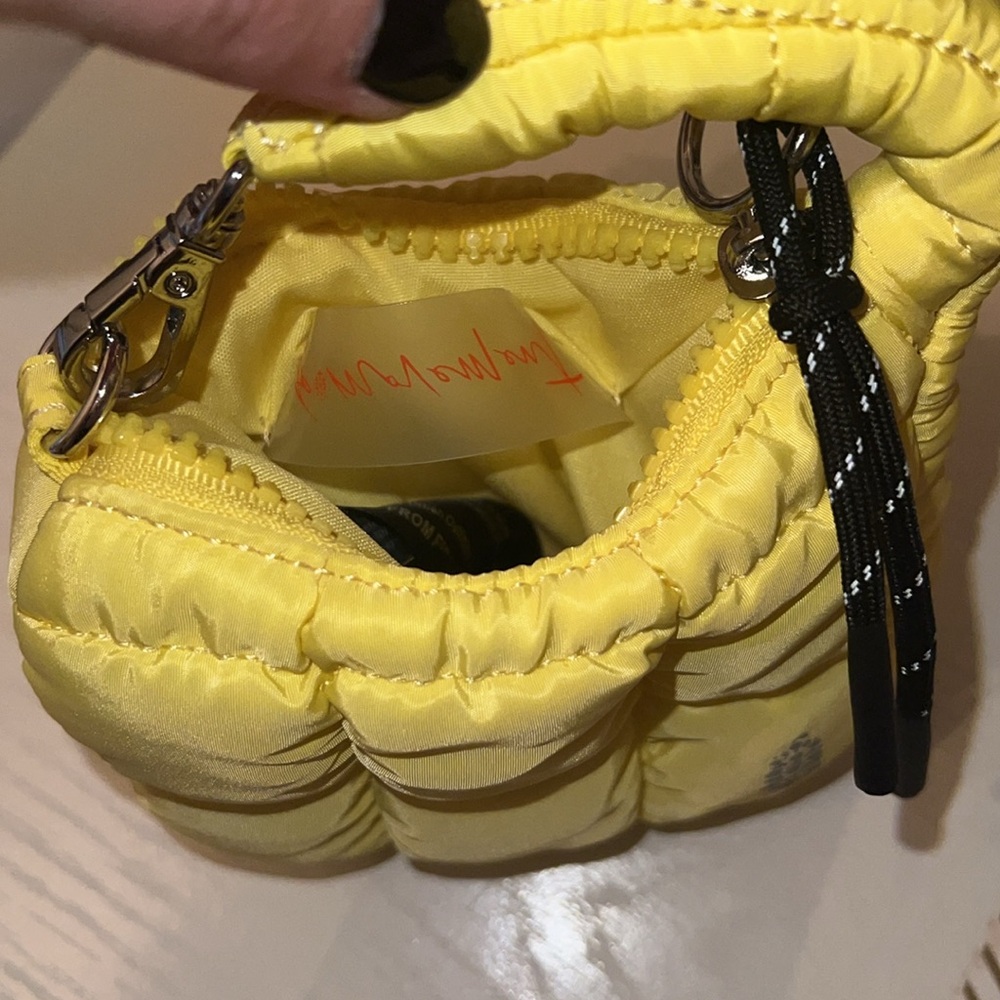 Free People Mini Bag Keychain w Shopping Bag - Picture 4 of 6